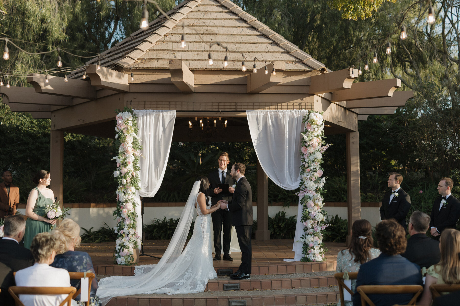 Faux Floral Society collection styled at a ceremony
